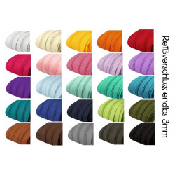 Endlos Reißverschluss 3mm mit 2 Schieber